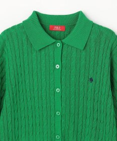 ANY 【POLO BCS別注】ケーブルニットポロ
