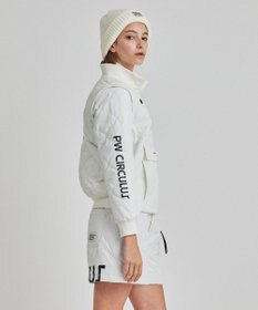 PW CIRCULUS 【ベストにもなる！袖2WAY】【WOMEN】ひょうたんキルティング中綿ブルゾン