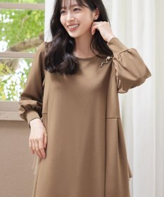 Tiaclasse L 【洗える】ドッキングティアードワンピース