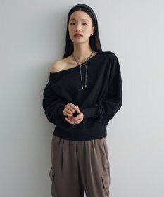 Green Parks オフショルスウェット