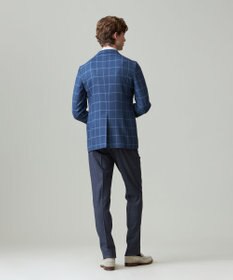 J.PRESS MEN 【NEWSTAGE】シルキーリファインドチェック ジャケット/総裏