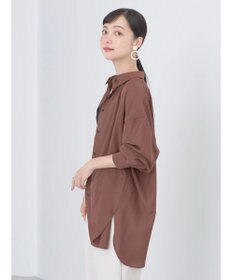 earth music&ecology シアーボーイズライクシャツ