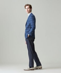 J.PRESS MEN 【NEWSTAGE】シルキーリファインドチェック ジャケット/総裏