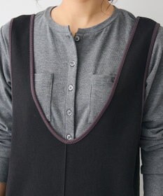 CRAFT STANDARD BOUTIQUE Uネックジャンパースカート