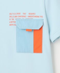 PW CIRCULUS 【UVカット / 吸水速乾 / 伸縮性抜群】【WOMEN】ポケットモック T ゴルフウェア レディース