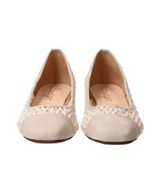 Bridget Birkin 【Bridget Birkin】レースチュール切り替えパンプス