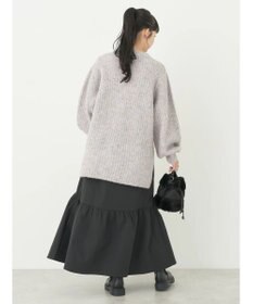 earth music&ecology フワフワＭＩＸヤーンチュニック