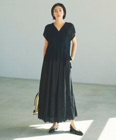 自由区 L 【カタログ掲載・セットアップ対応・洗える】シアーコイルプルオーバー ニット