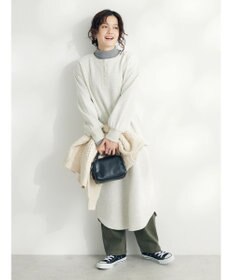 CRAFT STANDARD BOUTIQUE ピグメントツイル　Ｗタックリラックスパンツ