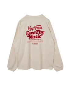 WEGO 【ユニセックス着用ITEM】フロッキーロゴBIGロンT（LS）