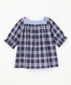 組曲 KIDS 【110-140㎝】プランタンチェック ブラウス