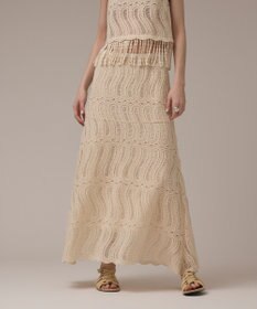 GRACE CONTINENTAL クロシェレーススカート