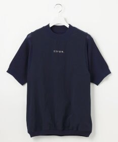 23区GOLF 【23Fondation/MEN】レイヤード風 コンビモックネック