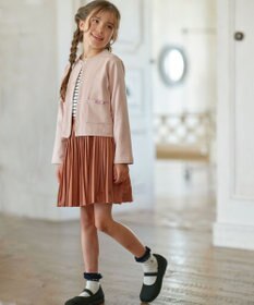 組曲 KIDS 【インパンツ付き】【150-160㎝】ＴＣ天竺プリーツ スカッツ