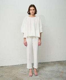 GRACE CONTINENTAL ダブルクロススリムパンツ