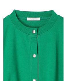 Green Parks ミニ裏毛オーバーサイズカーディガン