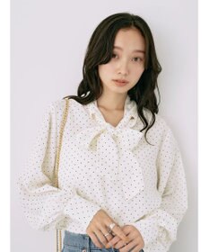 earth music&ecology ２ＷＡＹボウタイブラウス