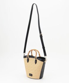 23区 【CLASSY.6月号掲載/Oggi4月号掲載】雑材 バンブー ハンドル ショルダー