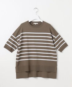 自由区 S クレープストレッチプルオーバー ニットⅡ