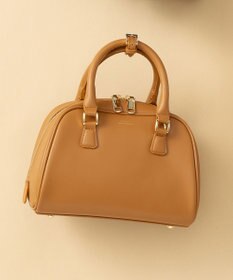 23区 【Oggi掲載】ミニ ボストンバッグ キャメル系