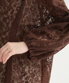 Green Parks メッシュレースタック入りプルオーバー