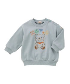 MIKI HOUSE HOT BISCUITS 【80-110cm】【NEW Color Series】裏毛パイル素材 トレーナー