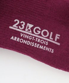 23区GOLF 【WOMEN】クラブ柄 レギュラーソックス