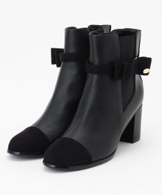 TOCCA RIBBON SIDEGORE BOOTS リボンが外せる2WAYブーツ