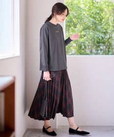 ANY L 【洗濯機可】チビロゴロングスリーブＴシャツ