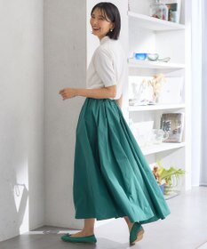 23区 【Oggi4月号掲載/洗える】プレミアムビオコットン 半袖 ニット