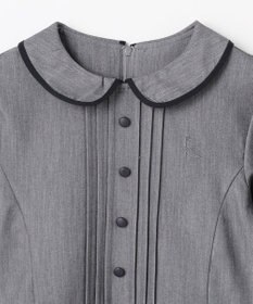 組曲 KIDS 【150-170㎝】 クラシカルグレーワンピース