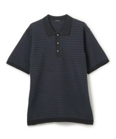 JOSEPH HOMME ヘリンボンボーダー　ポロ