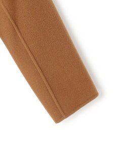 BEIGE， 【andGIRL 秋号掲載】LEMOORE / ウールリバースタンドカラーショートコート