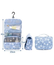 Mother garden しろたん トラベルポーチ 《旅行柄》