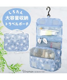 Mother garden しろたん トラベルポーチ 《旅行柄》