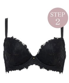 BRADELIS New York 【BRADELIS New York/ 育乳補整ブラ・STEP2 寄せる】ベルステップ2ブラ26S2