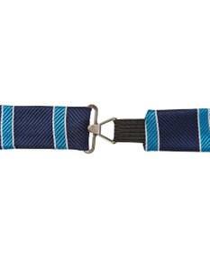 MIKI HOUSE HOT BISCUITS 【ミキハウス】 ストライプ柄ネクタイ(ポケットチーフ付)