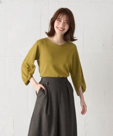 ANY 【洗濯機可】ボリュームスリーブニット