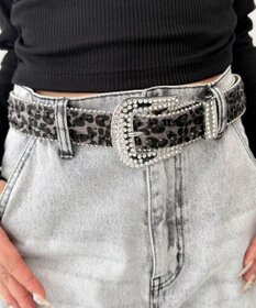 WEGO Lビジューラメシャギーベルト