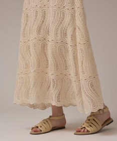 GRACE CONTINENTAL クロシェレーススカート