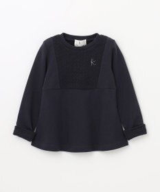 組曲 KIDS 【110-140cm】ホイップキルト トレーナー