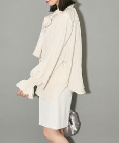 Green Parks ボウタイリボンブラウス