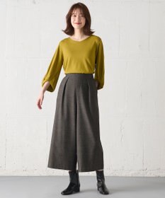 ANY 【洗濯機可】ボリュームスリーブニット