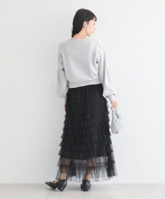 earth music&ecology パール＆ビジューカーディガン