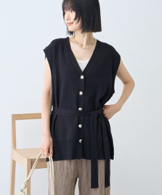 AMERICAN HOLIC 金ボタンニットジレ