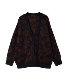 Green Parks ・ＳＵＧＡＲ　ＳＰＯＯＮ　フラワーシャギーカーディガン