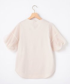 組曲 【人気につき新色追加！】チュールスリーブ カットソー