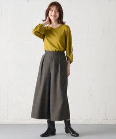 ANY 【洗濯機可】ボリュームスリーブニット