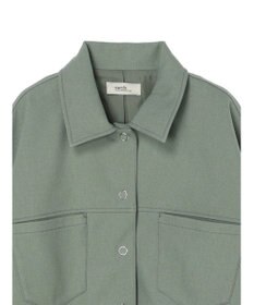 earth music&ecology ショート丈カバーオール