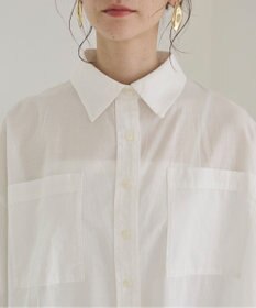 WEGO 【ANGIE VINTAGE】キャンブリックボイルオーバー半袖シャツ